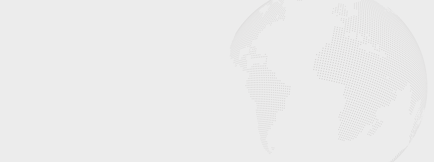 A background image depicting the globe.