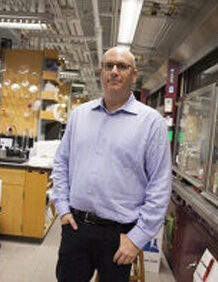 Matthew Shair pictured in his lab.
