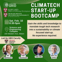 Climatech Startup Bootcamp