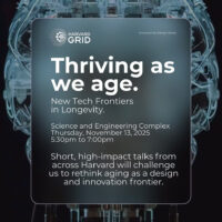 Thriving as We Age Frontiers in Design Flyer