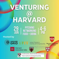 Venturing at harvard jan 29 2024 flyer