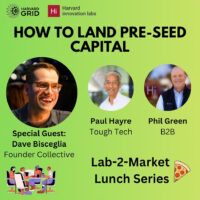 Lab 2 market how to land pre seed capital - Image for Harvard Grids Lab-2-Market Series | How to Land Pre-Seed Capital