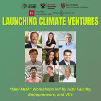 Launching climate ventures flyer - Image for Harvard Grid's Launching Climate Ventures