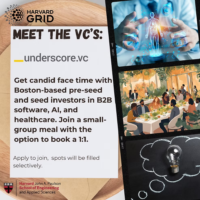 Meet the vcs underscore flyer - Image for Harvard Grid's Meet the VCs Series: Underscore VC