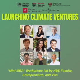 Launching climate ventures flyer