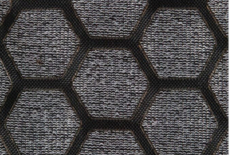 Dimpled material patterns