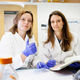 Daisy Hoagland left and Ruth Franklin - Image for Your body fought off the virus — but damaged your lungs