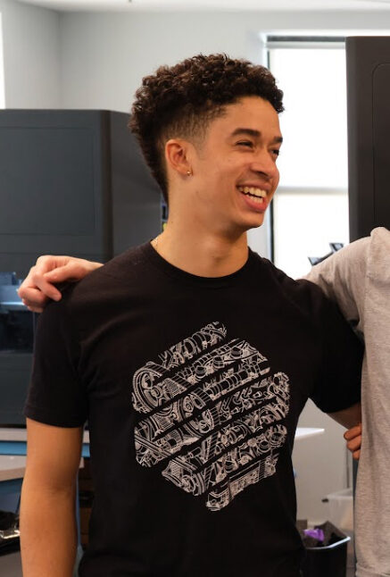 Emilio de Leon '23 completed an internship at Markforged. (Courtesy photo.)