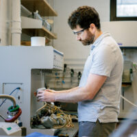 Jarad mason in lab