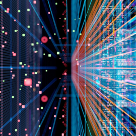 Abstract program code - Image for Building useful quantum computers ‘in our direct line of sight’