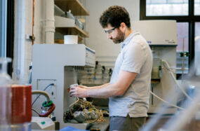 Jarad mason in lab